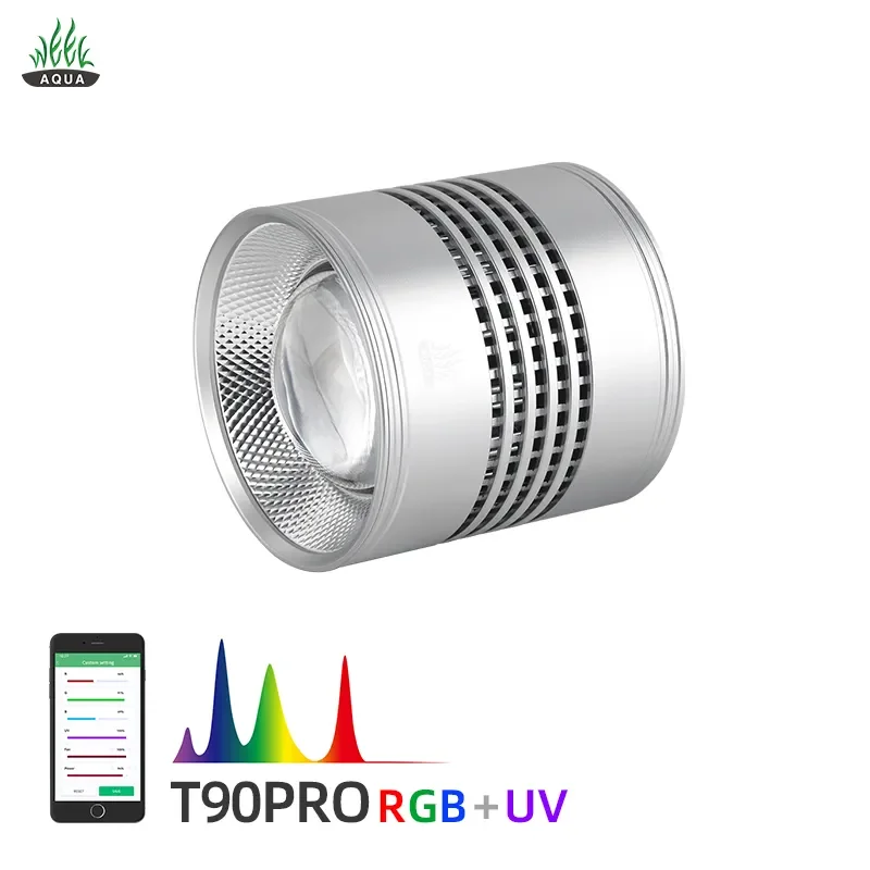 WEEK AQUA T90 PRO APP RGB-UV 90W Fish Tank Bracket Downlight