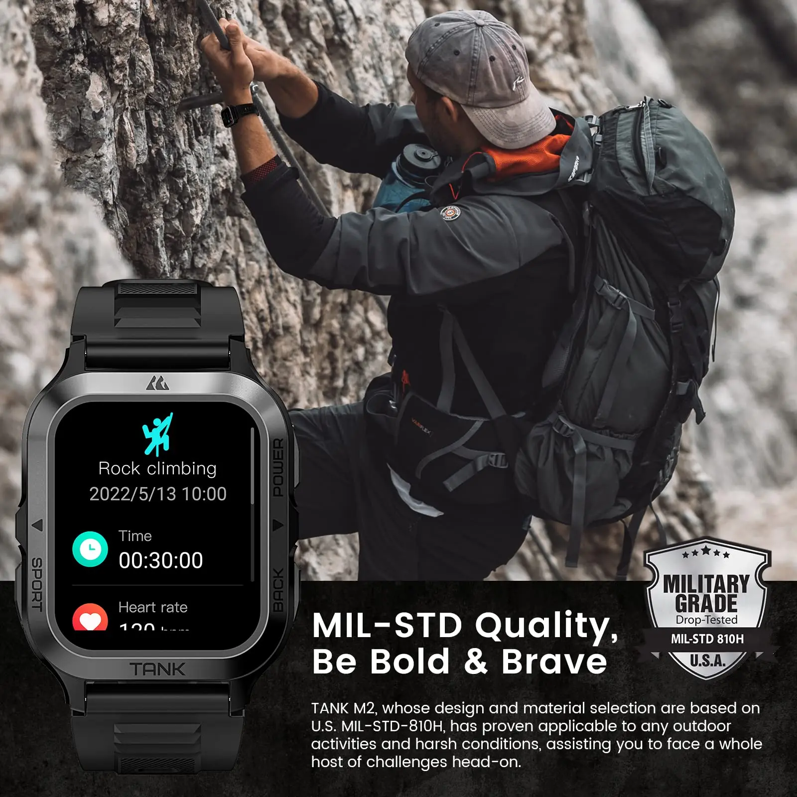 Military Smartwatch For Men