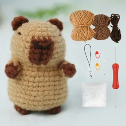 Adorable Capybara Crochet Kit - Perfect Beginner's Craft Gift (Capybara)