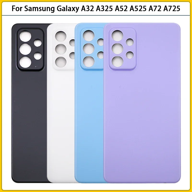 

Original Back Battery Cover Rear Door Housing Panel FOR SAMSUNG Galaxy A32 A325 A52 A525 A72 A725 Replacement Part