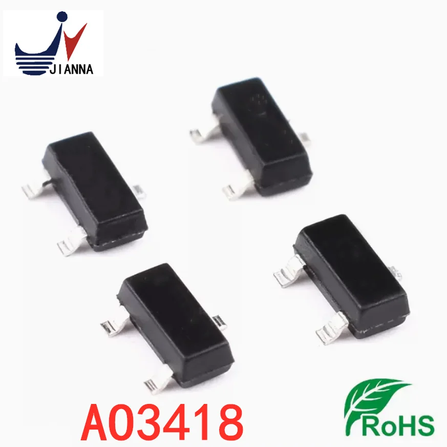 

AO3418 A03418 SOT-23 MOS tube patch field effect tube new original
