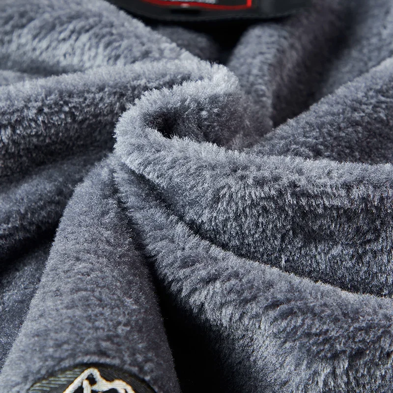 Men Thick Windproof Waterproof Jackets Men's Wool Liner Snow Ski Hooded Coats Male Parka Plus Size Winter Jacket