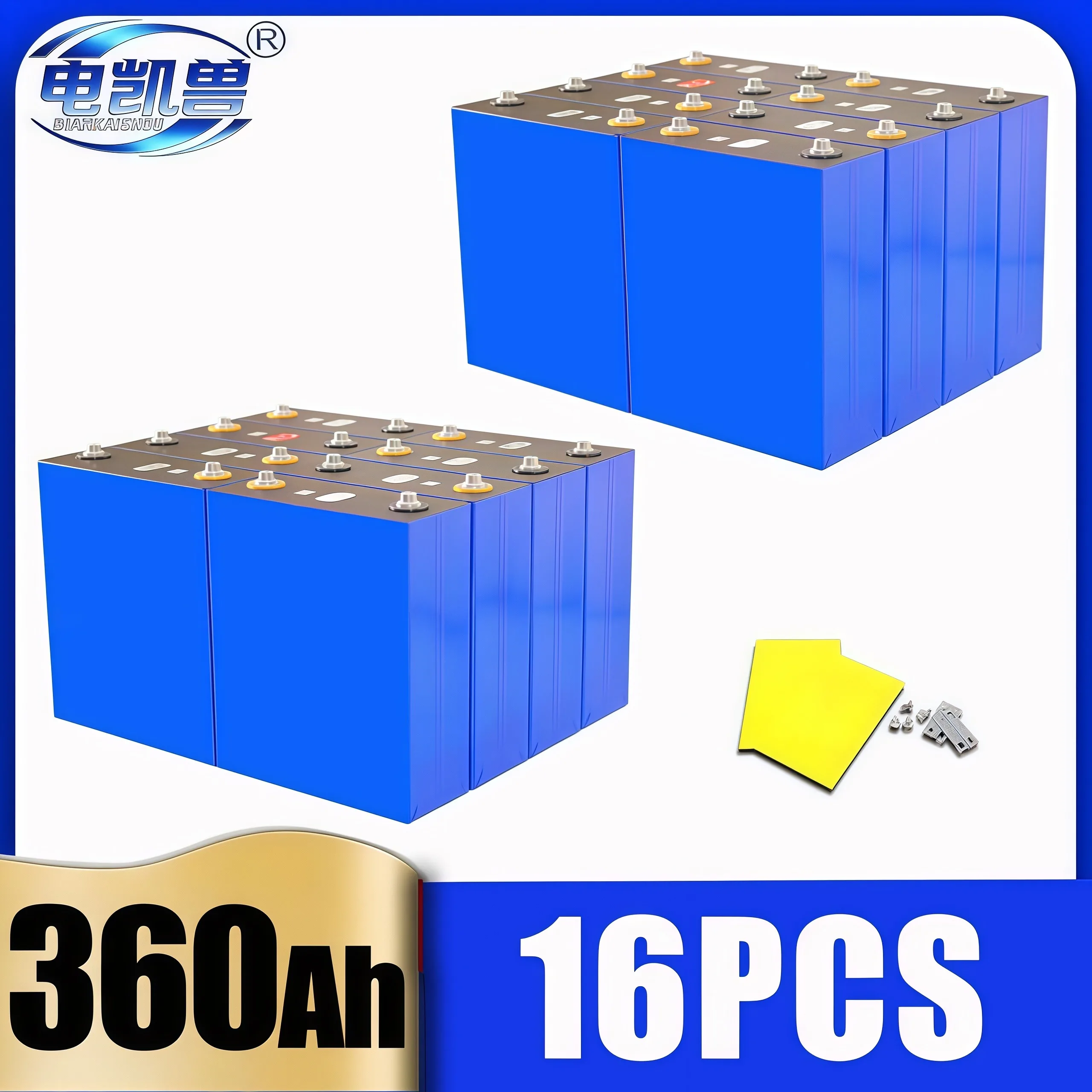 3.2V 360Ah 16PCS