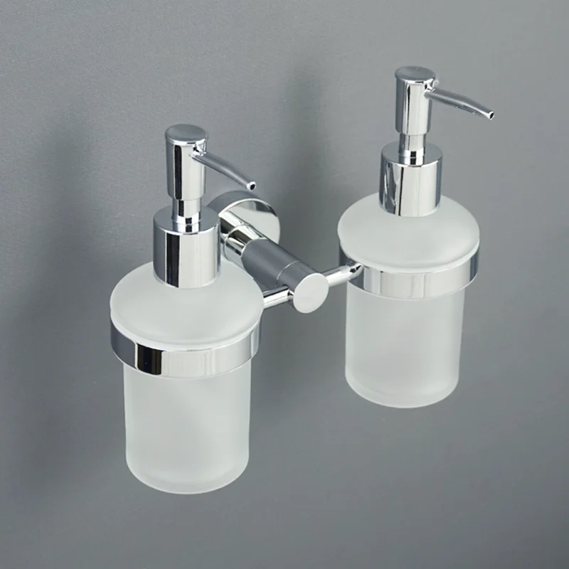 Wall Mounted Soap Dispanser Stainless Steel Soap Dispensers Detergent Kitchen Cleaner Pump Bottle Bathroom Wall Dispenser soap dispenser