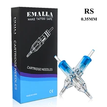 

EMALLA Tattoo Cartridge Needles 20PCS 0.35MM With Membrane for Tattoo Machine Pen Eyebrow Permanent Makeup Needles Tattoo