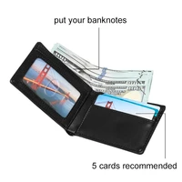 Wallet GPS Card Holder Wallet for Men Smart Card Holder  Wallet for Men With Tracking Device  FindMy for Android, Best Men  Gift 2