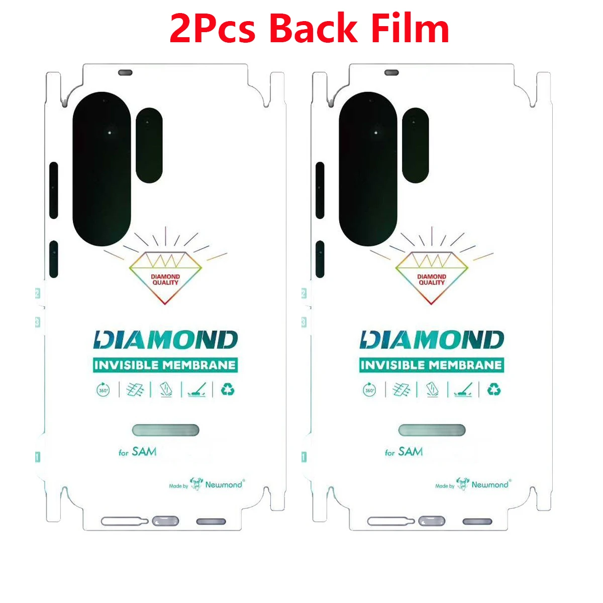 2pcs back film