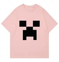 Hot Selling Cotton Retro Pattern T-Shirt Men's And Women's Casual Round Neck Fashionable Loose Comfortable Short Sleeved T-Shirt 2