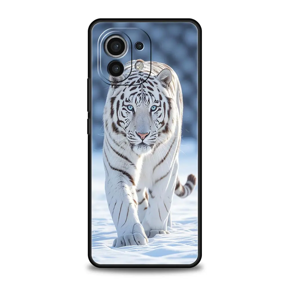 White Tiger Phone Case – Soft Protective Cover