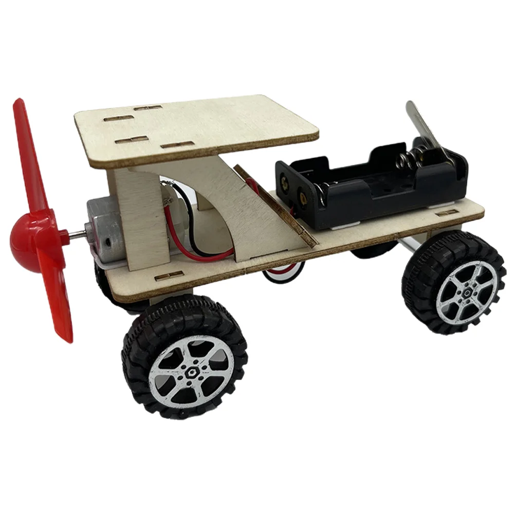 

off Road Car Model Engineering Experiments Wind Power Vehicle Making Kit Kids Toys