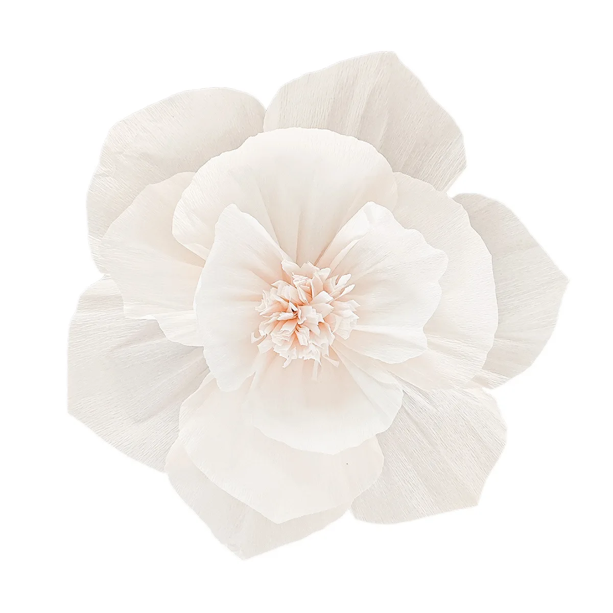 Crepe Paper Flower and Butterfly Wall Decoration Set for Parties and Home Decor