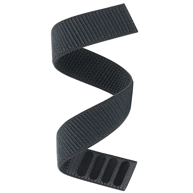 Nylon Hook-and-Loop Strap for Smartwatch - 26mm, 22mm, 20mm