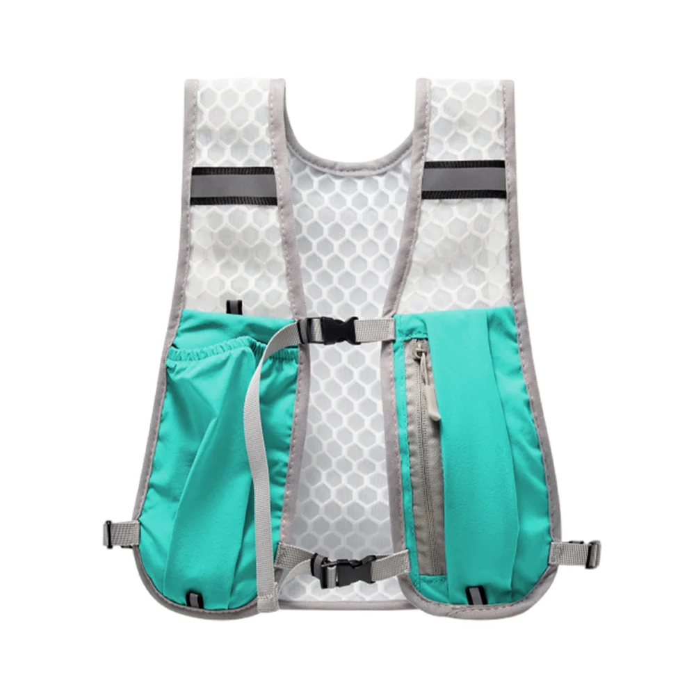 Outdoor Lightweight Hydration Vest Wear Resist Running Vest Bag Waterproof Water Bottle Storage Backpack Camping Sports Backpack