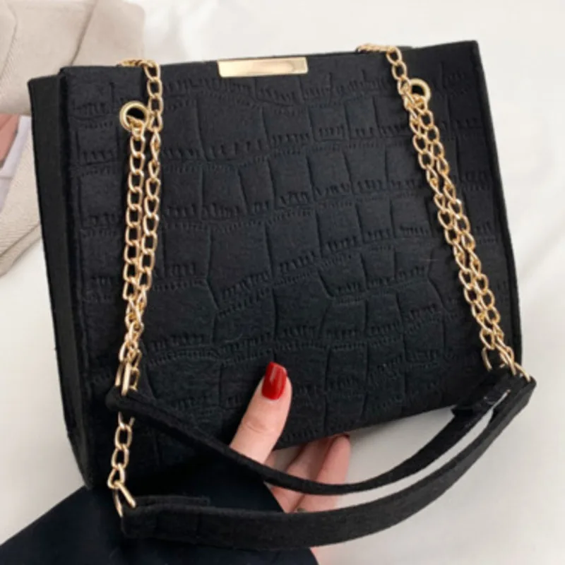 Bag Leisure Shoulder Chain Crossbody Simple Casual Handbag For Woman High-Quality Messenger Versatile Luxury Fashion Female New