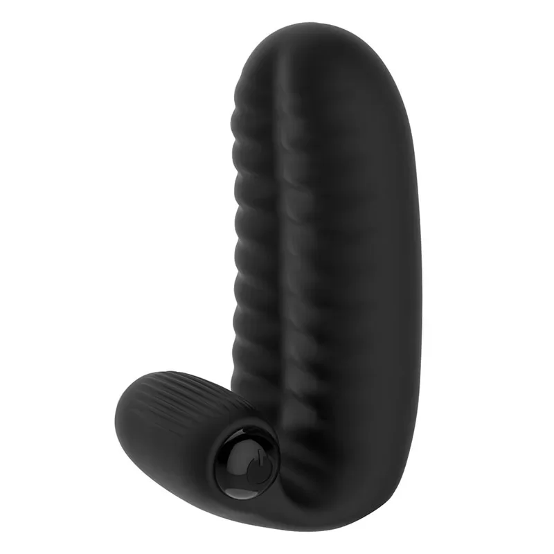 10 frequency Finger Sleeve Vibrator G Spot Orgasm Massage Clit Stimulate Female Masturbator Vibrator Lesbian Adult Sex Toys