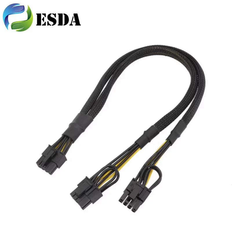 Dell 서버 그래픽 카드용 GPU PCIE 전원 어댑터 케이블, 8 핀-듀얼 8(6 + 2) 핀, 60cm, T3600 T5810 T5820 T7600 T7810