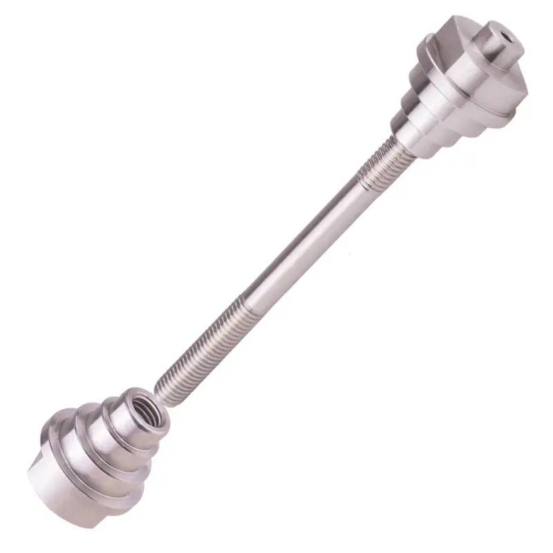 MTB Road Bike Front Wheel Drum Hub Adapter Bearing Splitter Shaft