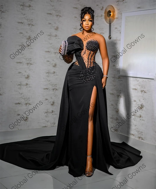 black evening gowns
