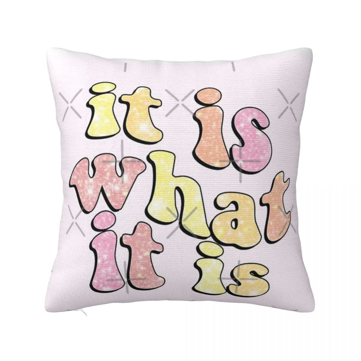 

It Is What It Is Home Decor Sofa Cushion Cover Cushions For Living Room Pillow Case Pillow Cover