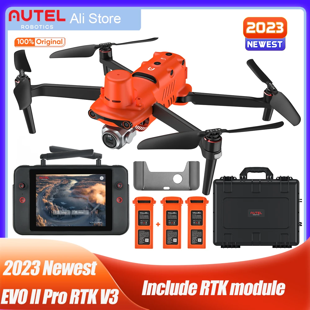 Autel-Robotics-EVO-II-Pro-RTK-V3-Centimeter-Level-Positioning-Drone ...