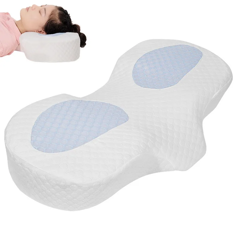 

U-shaped Bed Pillows Positioners Ergonomic Cervical Protect Memory Foam Neck Support Side Sleeping Contour Orthopedic Posture