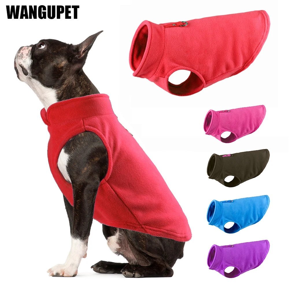 ThickenedFleecePetDogClothesWinterWarmPuppyVestJacketfor