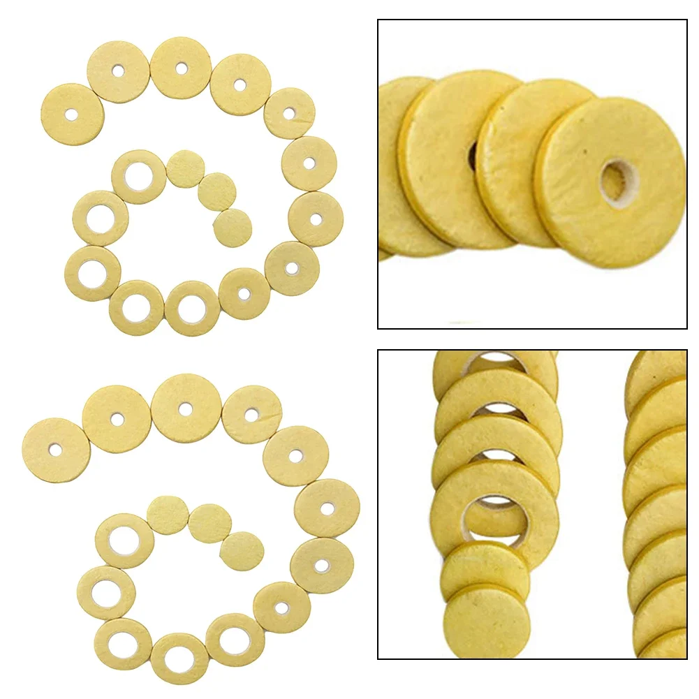 Yellow Flute Pads 17 Open Hole Durability High-quality Sheep Packaging Optimal Performance, flute pads