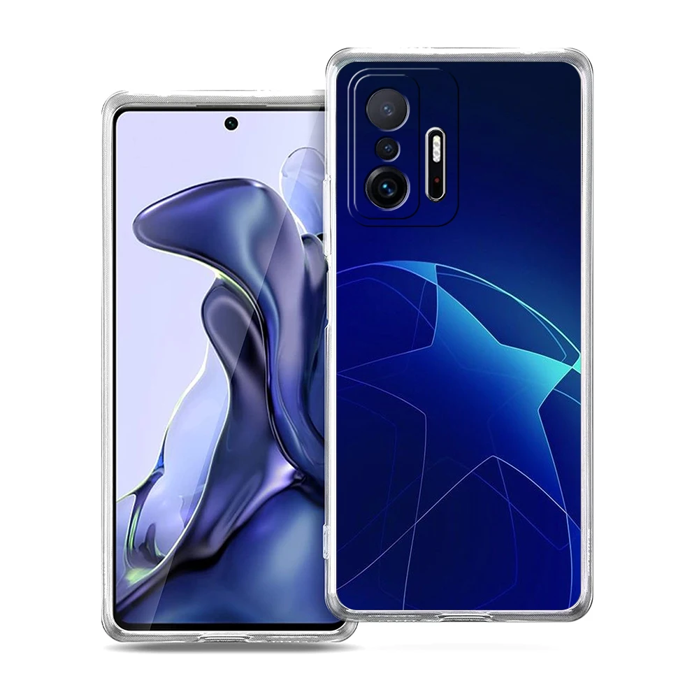 Transparent Soft Football Soccer Phone Case