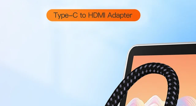 Adaptador USB C a HDMI, convertidor Thunderbolt a HDMI para