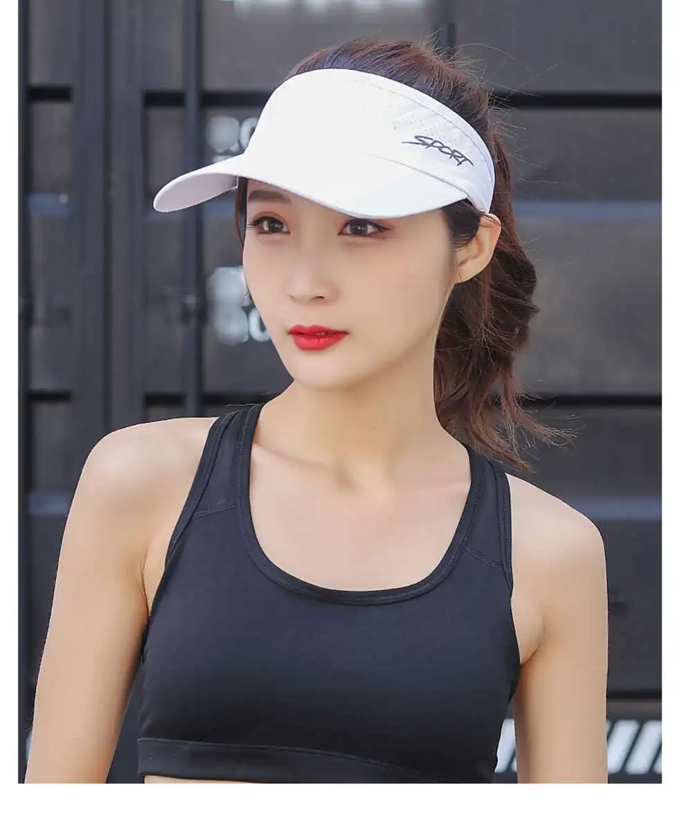 Golf Baseball Empty Top Hat Outdoor Sports Hiking Hat Ring Sun Visor Men's And Women's Hats_voghion.com