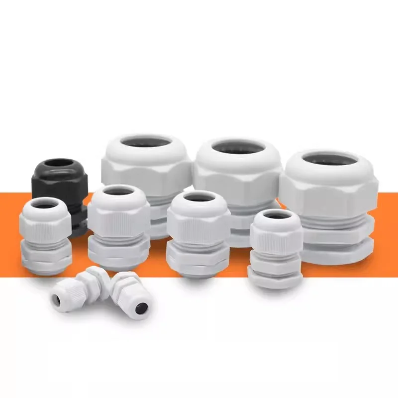 IP68 Nylon Cable Glands PG 7/9/11/13.5/16/19/21/25/29/36 High Quality Wire Plastic Waterproof Connector Cable Joints