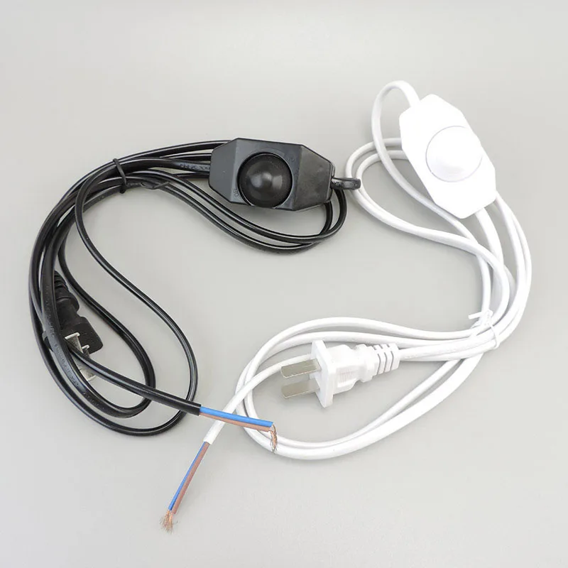 Smart Dimmer Switch Dimmable power Switch Cable Light bulb Modulator Lamp Line Controller Table Lamp wire AC 110V 220V EU US Plug