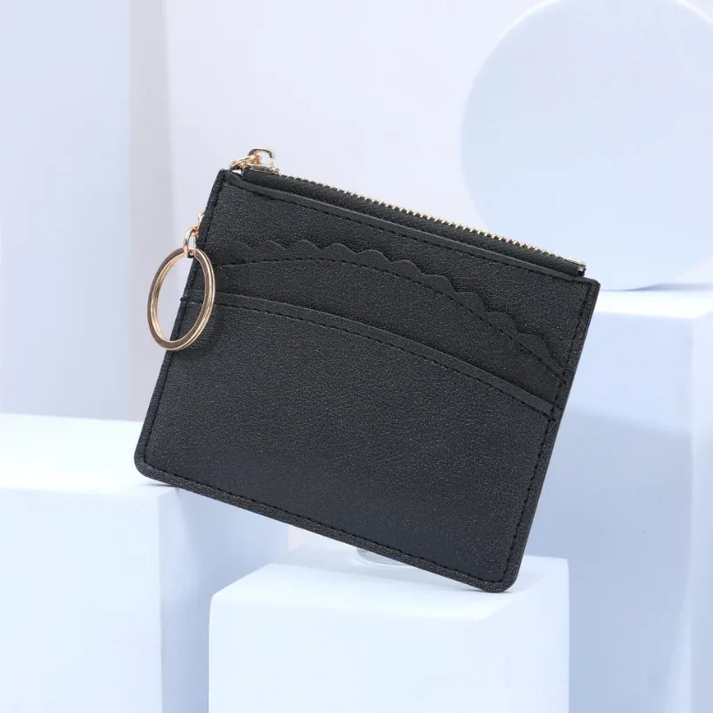 Pu Leather ID Card Holder Bank Credit Card Box Multi Slot Slim Card Case  Wallet Women