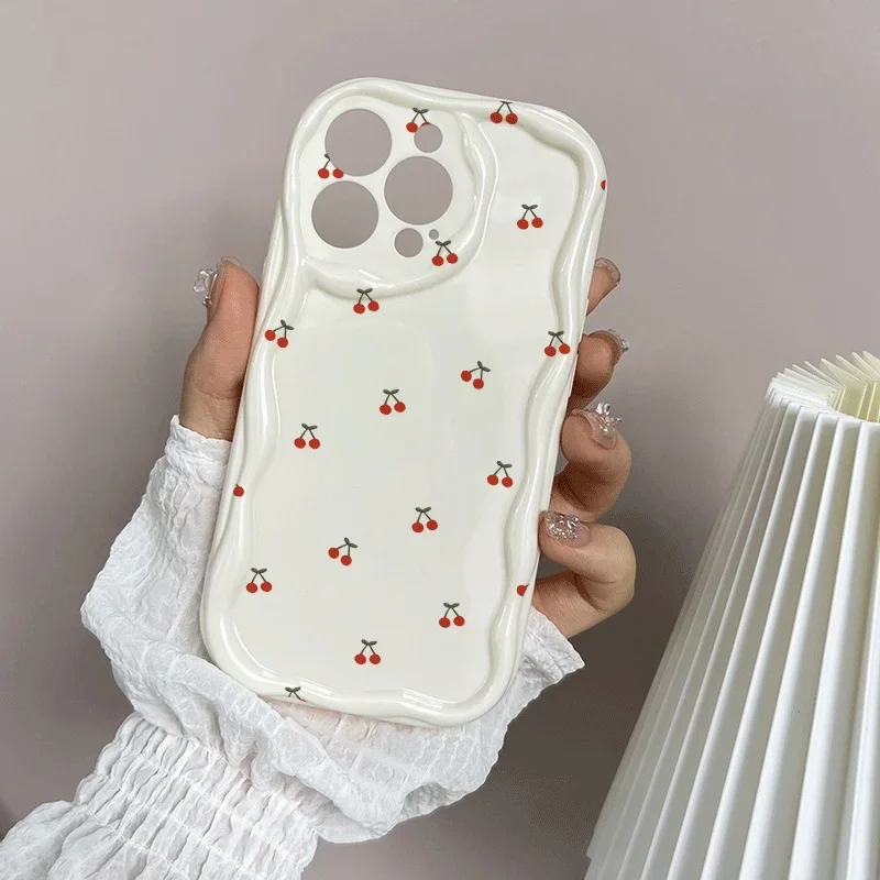 Adorable Cherry Design Phone Case