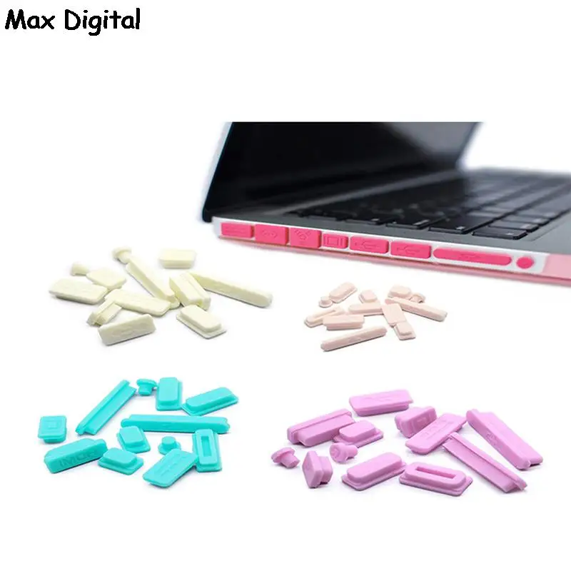 Set Di Protezione Per Tappi Antipolvere In Silicone Morbido Per Macbook 2022 Air13.6 M2 A2681 Pro 14 16 Pollici M1 Pro/M1 Max A2442 A2485 A2338 A2337