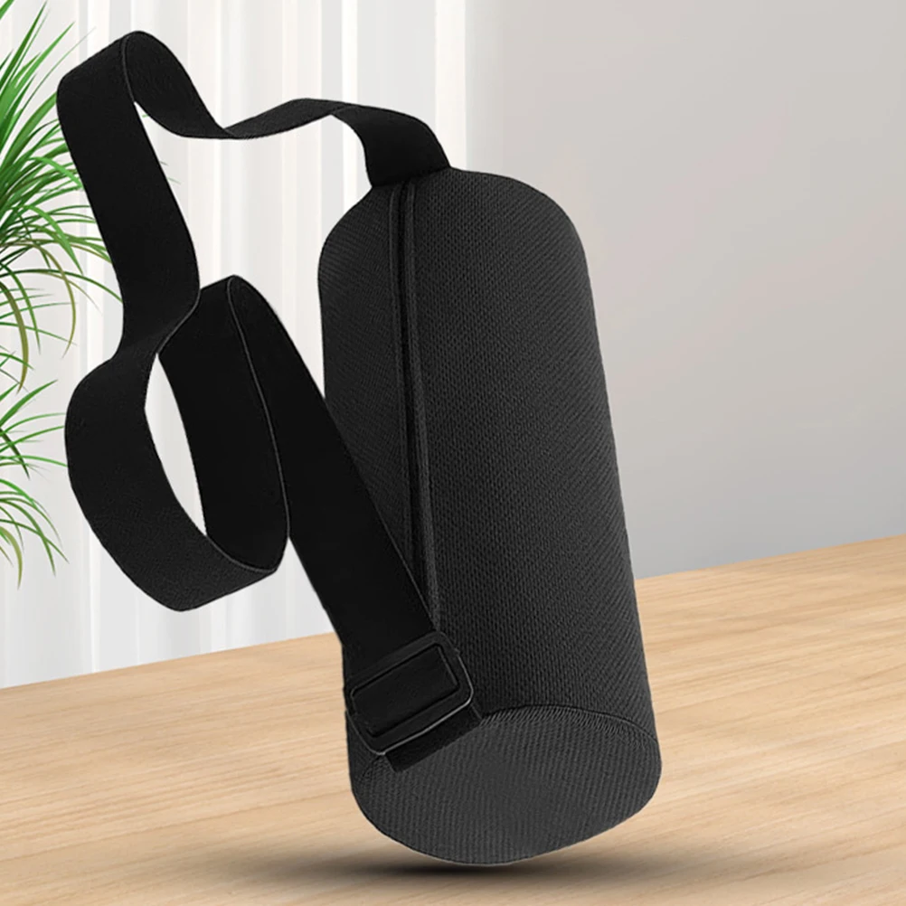 Lumbar Roll Pillow Breathable 3D Back Roll Lumbar Support Pillow For Office Chair Car Seat Environmentally Friendly Materials - Image 2