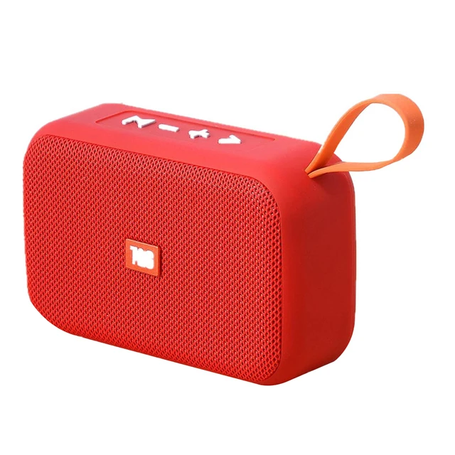 Portable Mini Wireless Bluetooth Speaker with TWS and HIFI Sound, TF Card & Radio Support