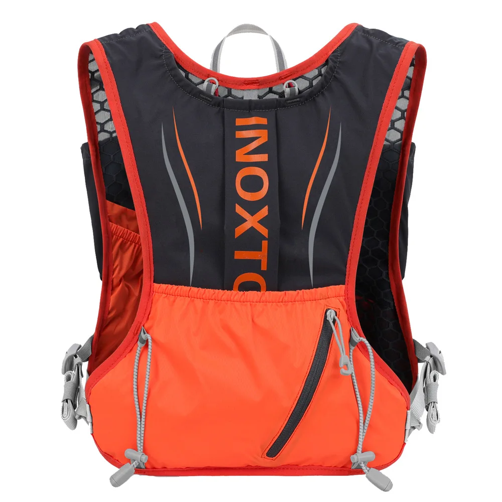 5L Running Hydration Vest Backpack Men Women Outdoor Sport Bags Trail Marathon Jogging Hiking Backpack option Water Bag Flask 5
