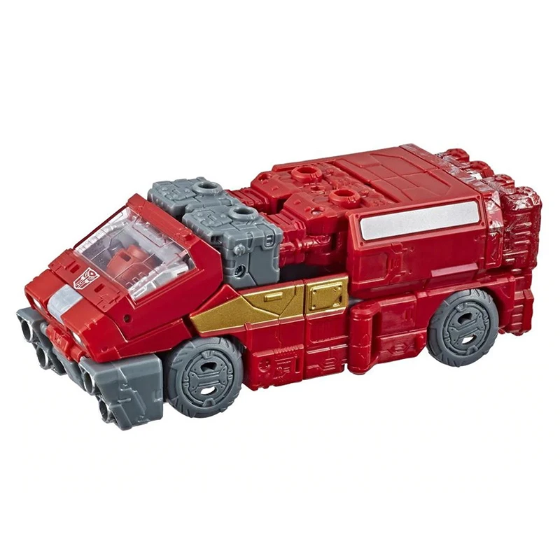 Transformers War for Cybertron, Robot modelo brinquedos, Ironhide, Sixgun e Prowl classe Deluxe, figura de ação, em estoque