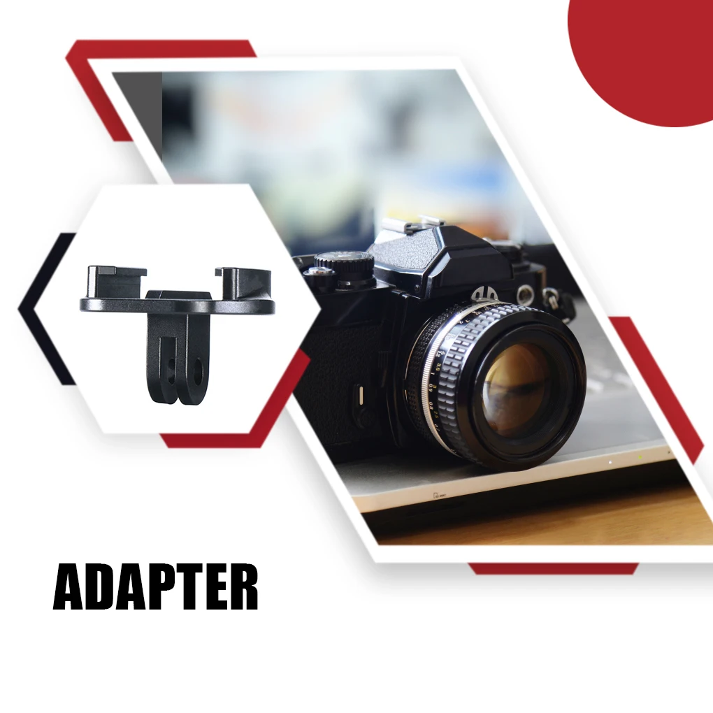 Quick Release Buckle Base Tripod Mount Adapter Alloy for Gopro Hero 13 12 11 10 9 for DJI Action Camera Vlog Accessories