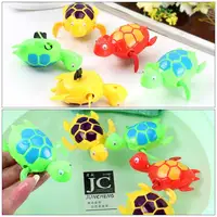 Baby Bath Toy Clockwork Dabbling Playing Water Turtle Cute Little Animal Wind Up Toys Children Classic Toys Kid Gifts Colorful 1
