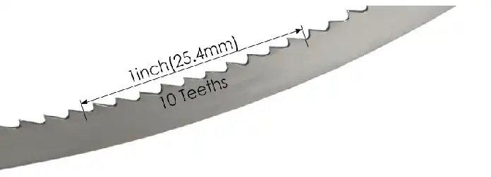 AcbbNS 3pcs 1400 Bandsaw Blades Copatible For OZITO BandSaw BSW - View #6