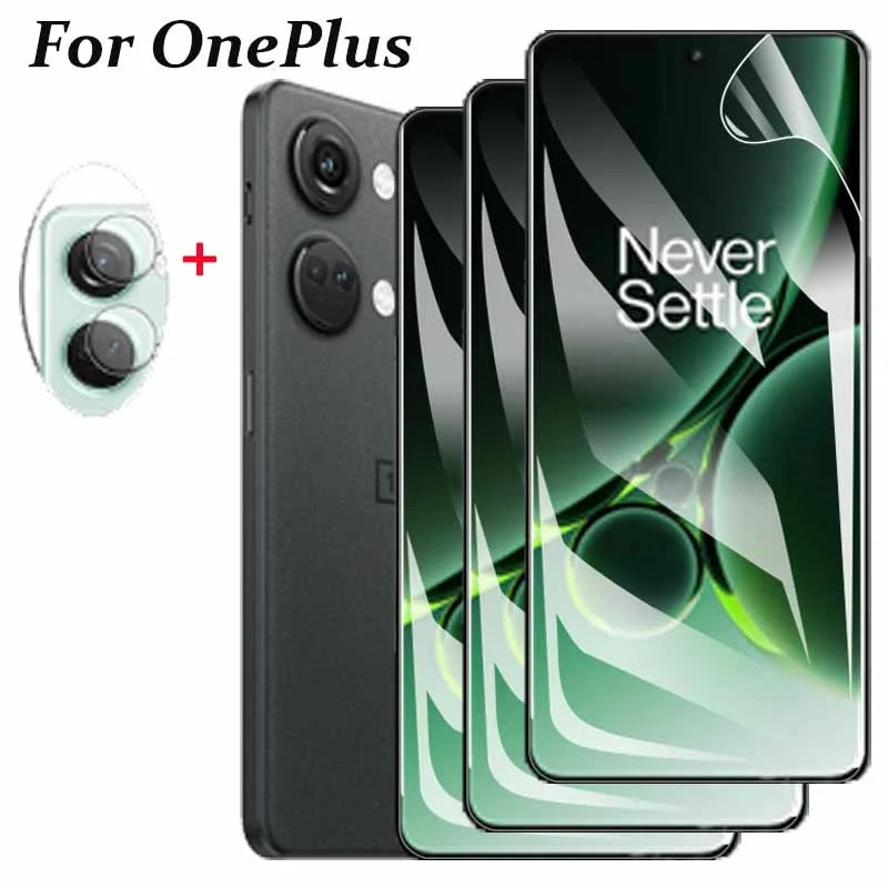 

one plus nord 3 Hydrogel Film For oneplus nordd 3 Soft Glass oneplus nord 2 4g 5g Screen Protector oneplus nord ce 2 lite