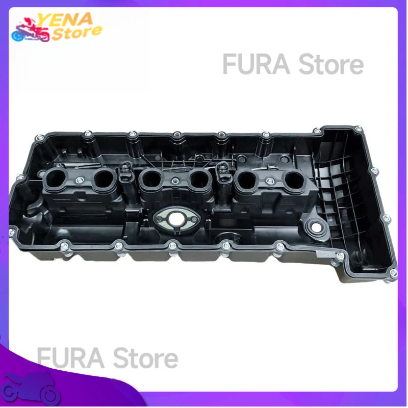BMW N52 실린더 헤드 밸브 커버 엔진 부품 (F02 F10 F18 F25 E84 E90 11127552281 OEM 교체용 실린더)에 적용 가능