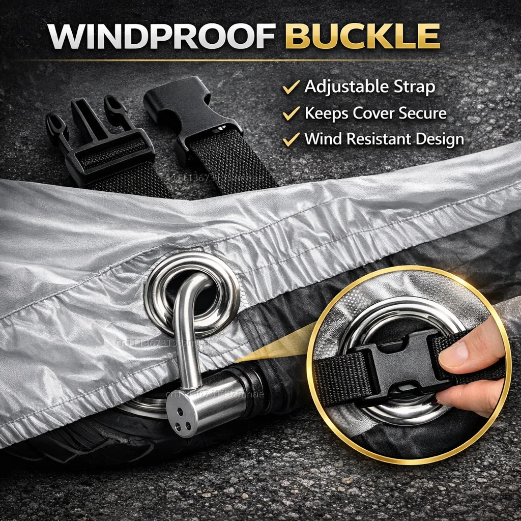 Premium Outdoor Scooter Cover - Waterproof Rain, Dust, and Sun Protector