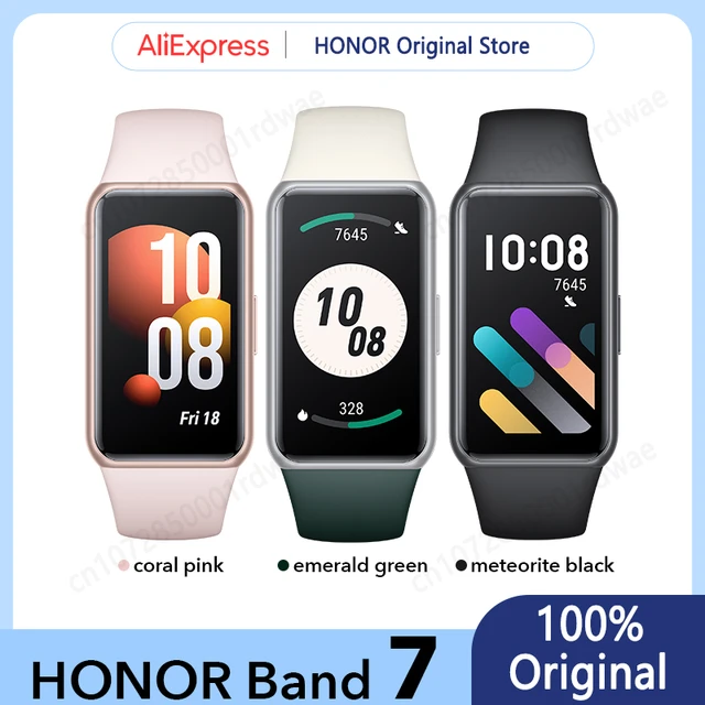 Global Version Honor Band 7 Smart Bracelet 7 1.47'' AMOLED Screen Blood  Oxygen Heart Rate Monitor Smartband 5ATM Waterproof - AliExpress