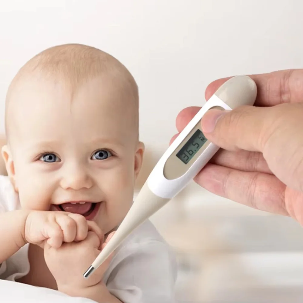 Kit per la Cura del Neonato 9 Pezzi con Tagliaunghie, Spazzola per Capelli, Pettine, Termometro, Set Essenziale per l'Igiene del Bambino, Kit da Viaggio - immagine 4