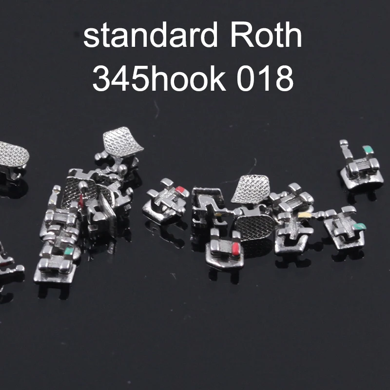 1แพ็ค/ 50ชิ้น018มาตรฐาน Roth ตะขอ345 UL1 UL2 UL3 UL4 UL5 LR5 UR1 UR2 UR3 UR4 UR5 LR1 LR2 LR3 LL1 LL2 LL3 LL5 LL4 1