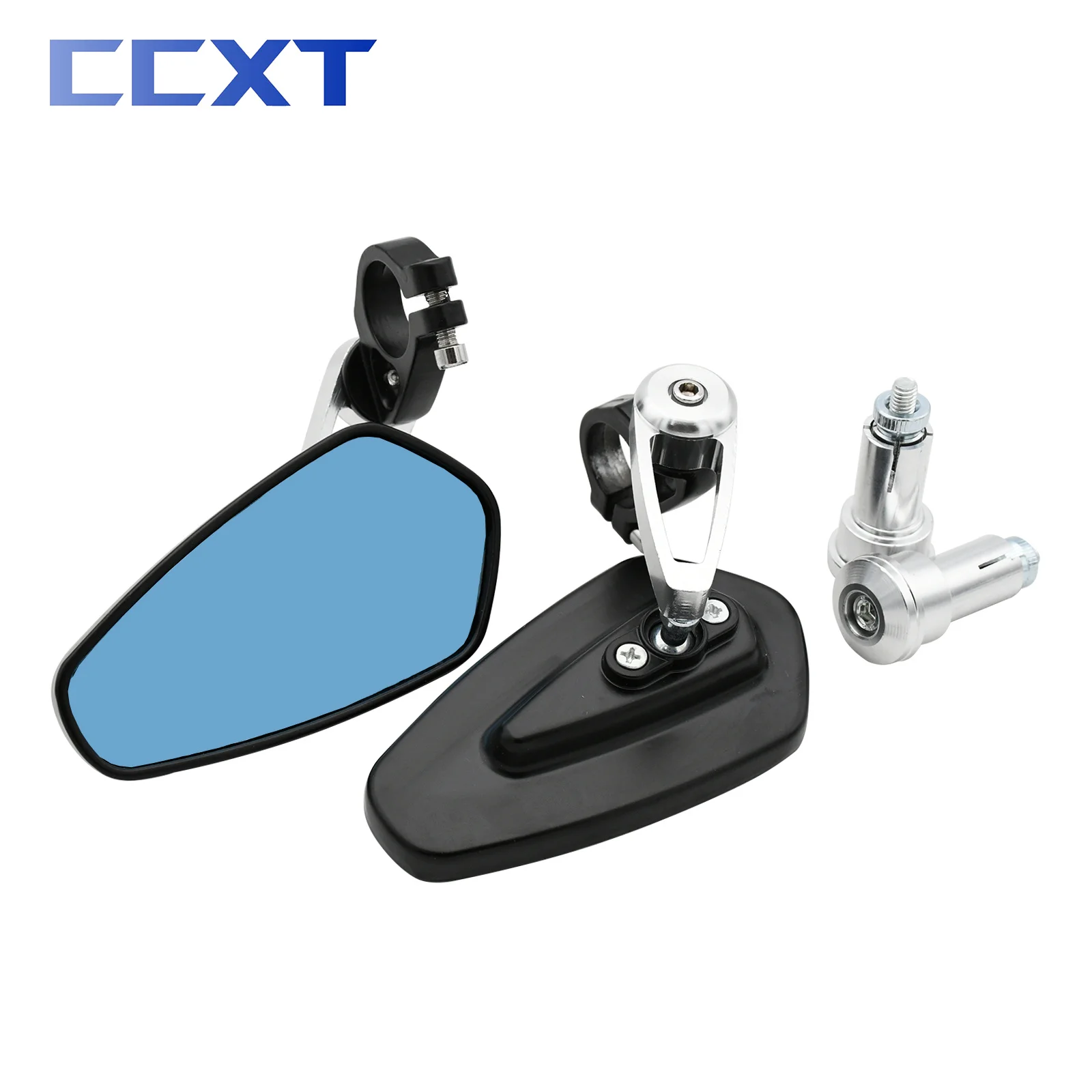 Motorcycle CNC Rearview Handlebar Rearview Mirror Bar End Handlebar Mirror For Sur-Ron Light Bee S & X For Segway X160 X260 5