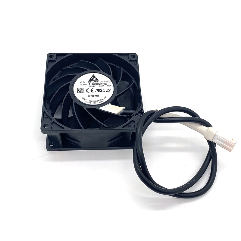 refrigeração 24v 1.80a 9238 9cm acs800 ventilador do inversor